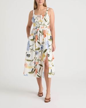 Ellen Tracy Sleeveless Maxi Dress - Yellow