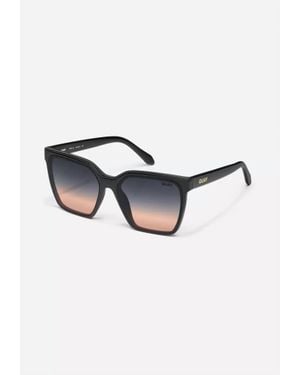 Quay Level Up Large Sunglasses - Black