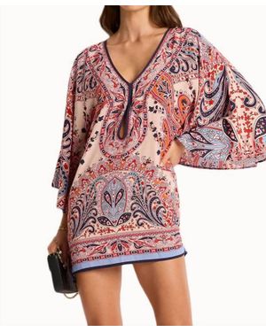 Monte and Lou Faith Mini Dress - Red