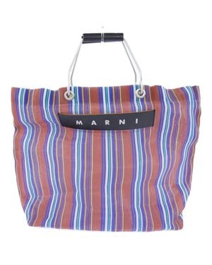 Marni Market Stripe Mini Bag - Blue