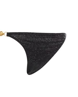 Versace 2019 Crystal Medusa Bikini - Black