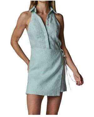 Hevron Lauren Dress - Green