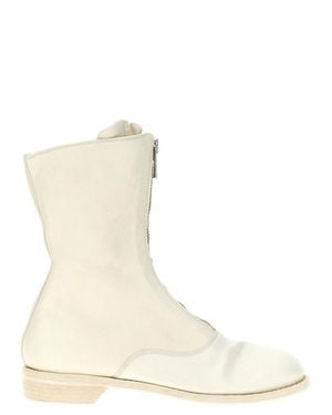 Guidi '310' Ankle Boots - Natural