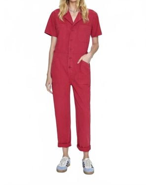 Pistola Grover Jumpsuit - Red
