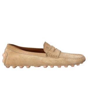 Tod's City Gommino Moccasins - Natural