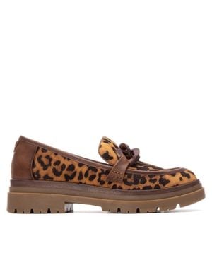 Xti Penny Loafers Refresh Collection By - Brown