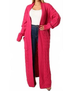 JBLA Ultimate Duster With Pockets - Red