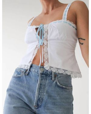 Rumored Vintage Love Cami - Blue