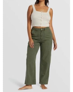 Billabong Stay Grounded Pants - Green