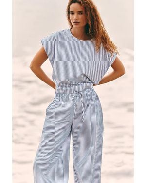 Sundays Esme Striped Top - Blue