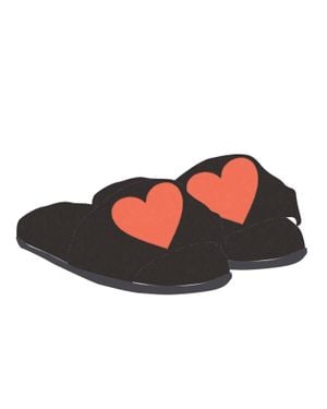 Pj Salvage Love Slide Slippers - Black