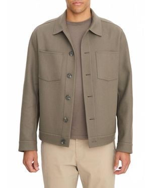 Vince Splittable Shop Jacket - Brown