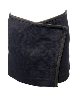 Isabel Marant Overlap Mini Skirt - Blue