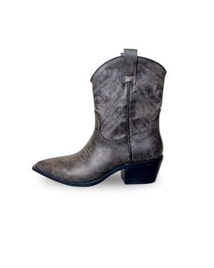 Shu Shop Zahara Western Boots - Black