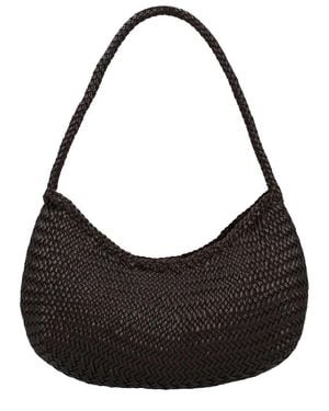 Dragon Diffusion Nova Luna Leather Shoulder Bag - Black