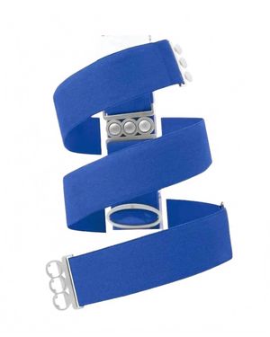 Unbelts Classic Elastic Adjustable Invisible Belt - Blue