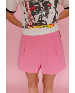BuddyLove Renzo High Waisted Shorts - Pink