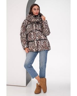 Alaska® Outerwear Shimmer Luxe Down Fill Coat - Multicolor