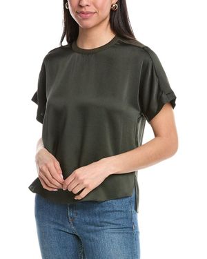 Jonathan Simkhai Addy Knit Back T-shirt - Gray