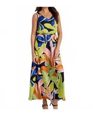NIC+ZOE Mega Blooms Bianca Dress - Green