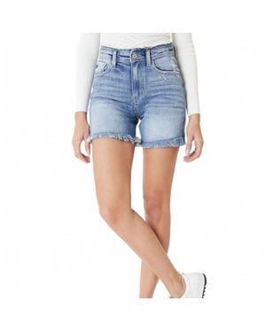 Kancan Fray Shorts - Blue
