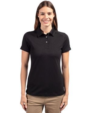 Cutter & Buck Advantage Tri-Blend Pique Polo Shirt - Black