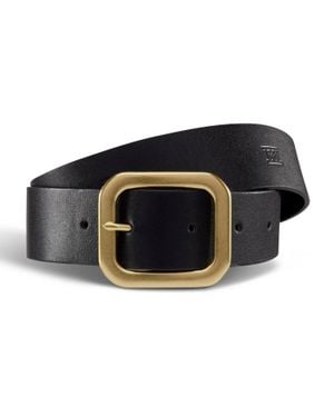 Lidia May Classic Leather Belt - Black