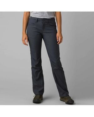 Prana Halle Pants Ii Short Coal Stretch Straight Leg Hiking Ddr2825 - Blue