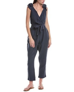 summersalt The Going Places Gauze Jumpsuit - Blue