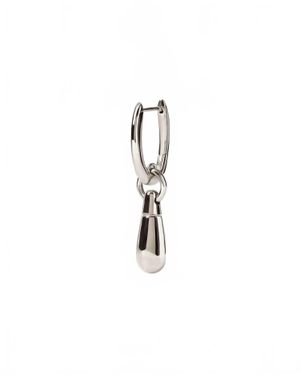 Pdpaola Jupiter Single Hoop - White