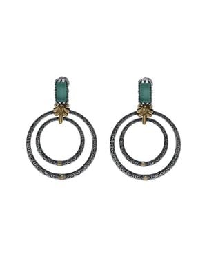Konstantino 18K & Chalcedony Earrings - Metallic