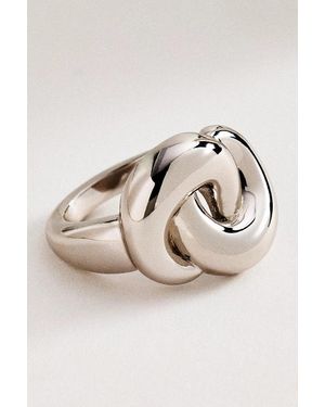 Luv Aj Solstice Knot Ring - Natural