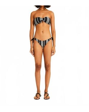 lemlem Side Tie Bottom - Orange