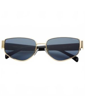 Freyrs Eyewear Delilah Round Sunglasses - Blue