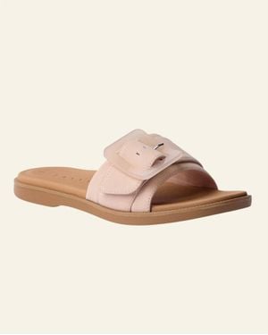 Reef Sunny Emma Slip On Sandals - Natural