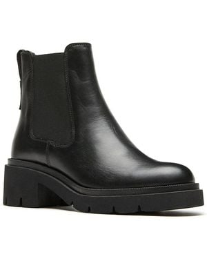 La Canadienne Window City Dry Waterproof Leather Bootie - Black