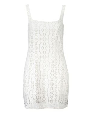 Desigual Polyester Dress - White