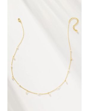 UNCOMMON JAMES Flirty Pearl Necklace - White