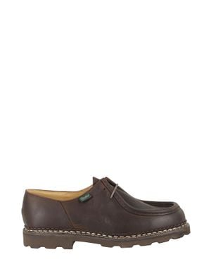 Paraboot Michael Marche Ii Leather Derby Shoes - Brown