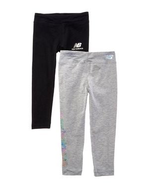 New Balance 2Pk Legging Set - Gray