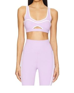 Beach Riot Moxie Sports Bra - Purple