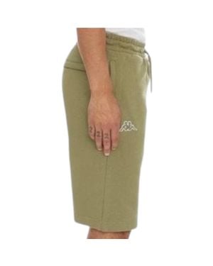 Kappa Logo Fleece Mabok Shorts - Green