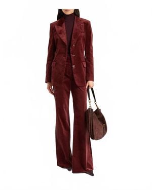 Dorothee Schumacher Twisted Structure Jacket - Red