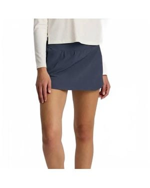 Free Fly Bamboo-Lined Active Breeze Skort - Blue