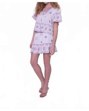 LOVE THE LABEL Morris Skirt - Purple