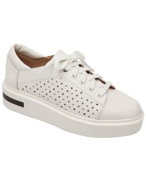 Linea Paolo Kendra-L Leather Sneaker - White