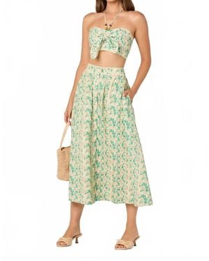Astr Keesha Skirt - Green
