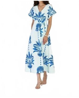 Beyond By Vera Sailor Dress - Blue