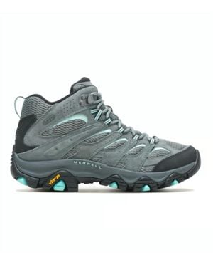 Merrell Moab 3 Mid Waterproof Shoe - Blue