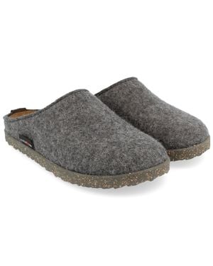 Haflinger Manhattan Clogs - Gray